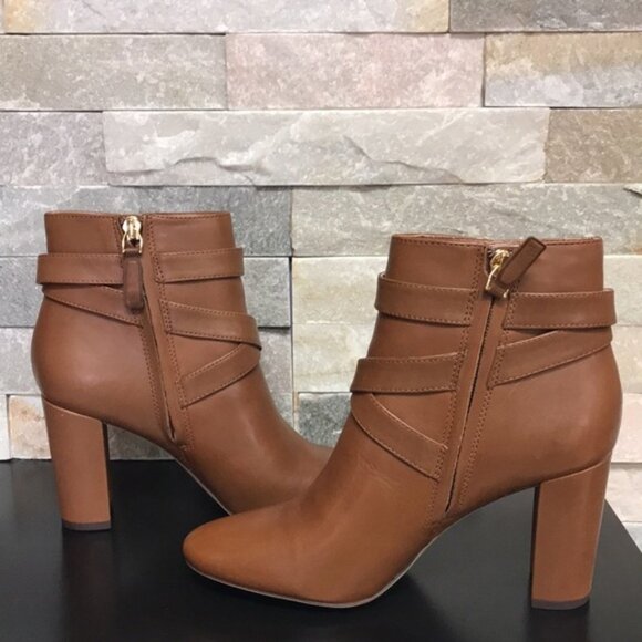 Ralph Lauren Addington Leather Booties - Picture 4 of 8